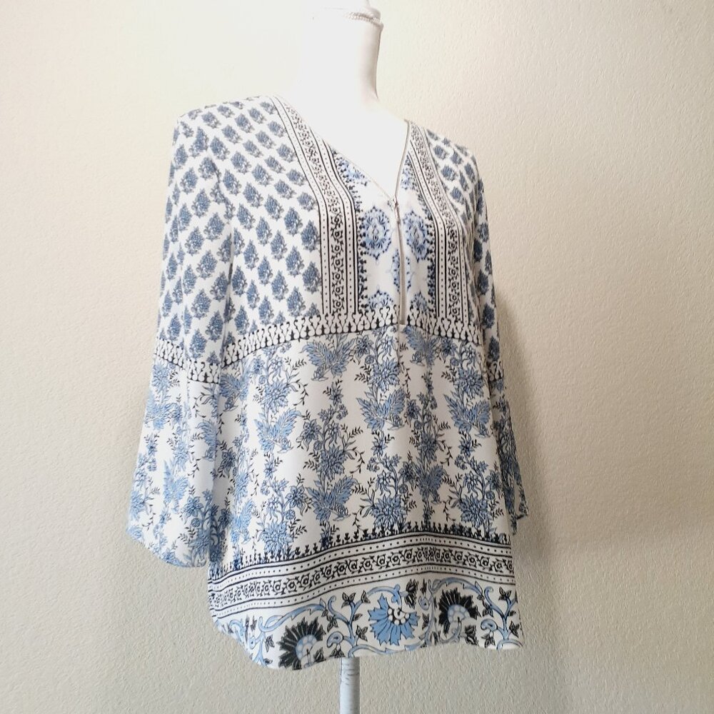 INC Pop-Over Blouse